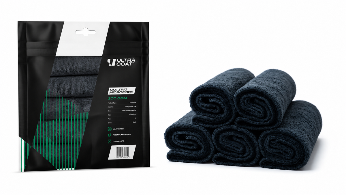Coating Microfibre Black (5-pack) — opakowanie