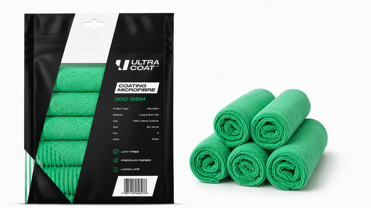 Coating Microfibre Green (5-pack) — opakowanie