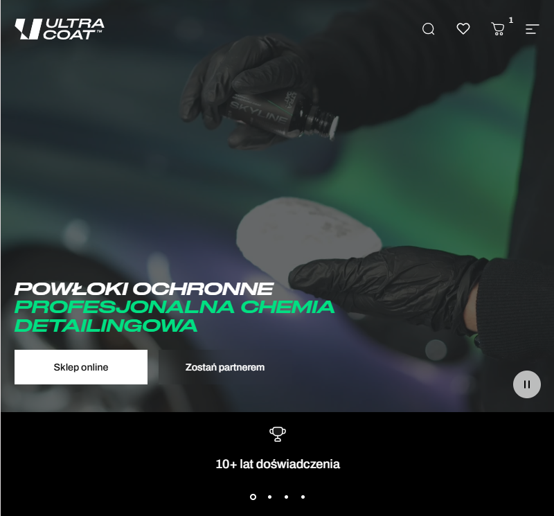 ULTRACOAT website preview