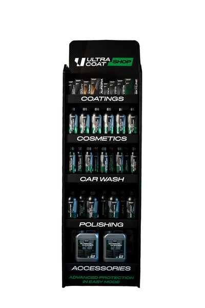 ULTRACOAT Cardboard display